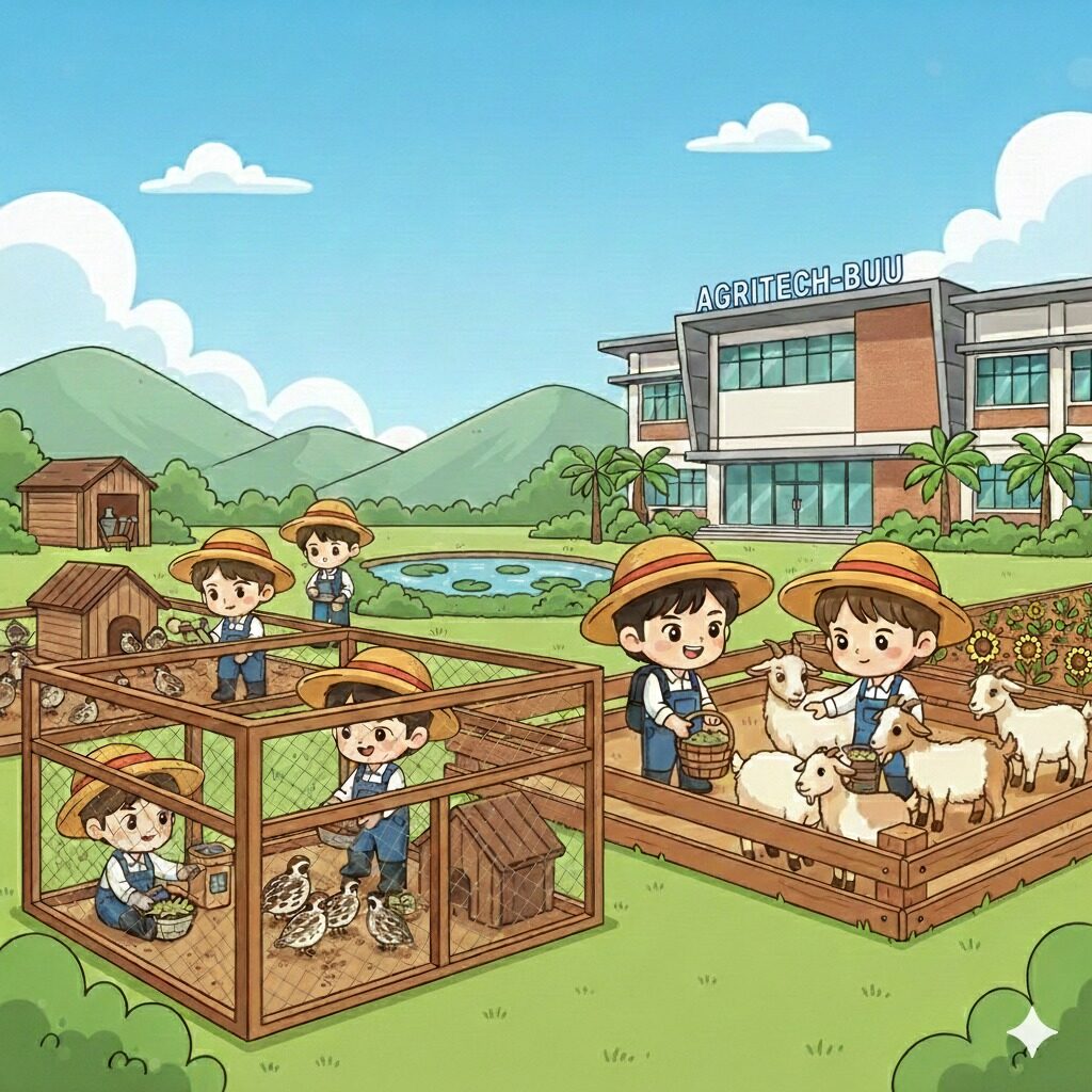 คณะเทคโนโลยีการเกษตร เปิดบ้านต้อนรับผู้สนใจเยี่ยมชมฟาร์มและห้องปฏิบัติการ