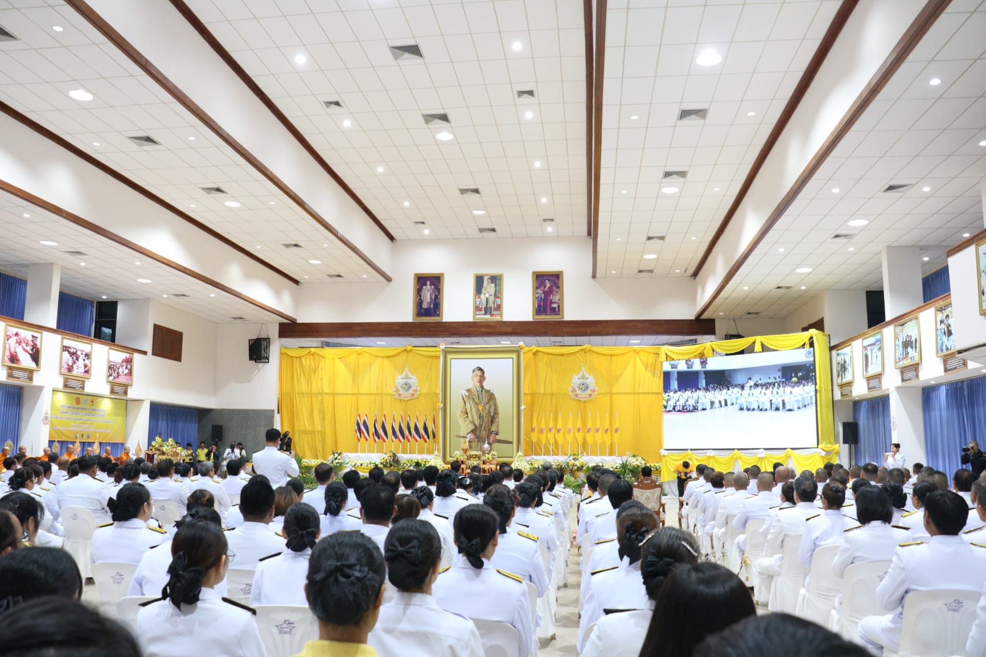 คณะเทคโนโลยีการเกษตร ร่วมกิจกรรมแสดงความจงรักภักดีและสำนึกในพระมหากรุณาธิคุณฯ เนื่องในโอกาสพระราชพิธีมหามงคลเฉลิมพระชนมพรรษา 6 รอบ 72 พรรษา 28 กรกฎาคม 2567 กับจังหวัดสระแก้ว
