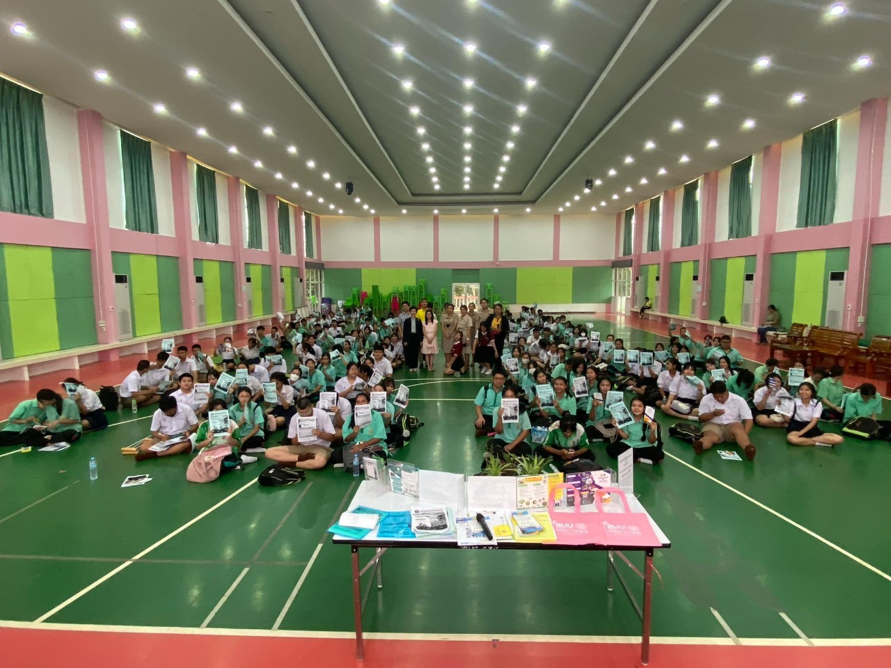 กิจกรรมแนะแนวการเข้าศึกษาต่อคณะเทคโนโลยีการเกษตร มหาวิทยาลัยบูรพา วิทยาเขตสระแก้ว ณ โรงเรียนอรัญประเทศ